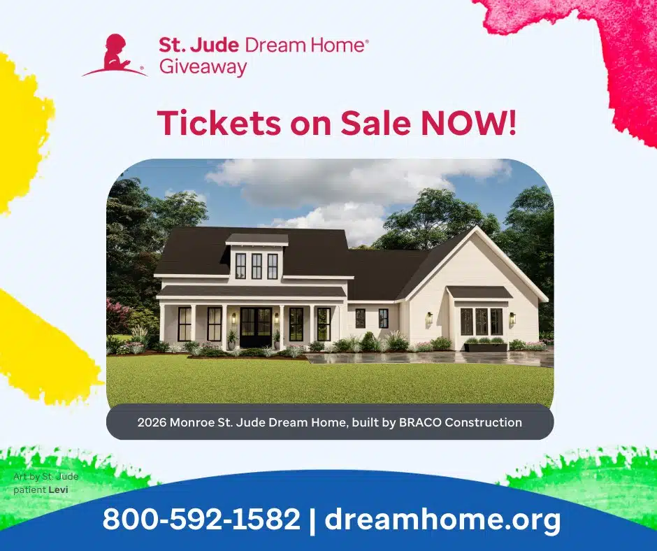 Albritton Service Company, proud sponsor of the Monroe St. Jude Dream Home Giveaway