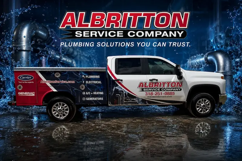 Albritton Service Company technicians on a job